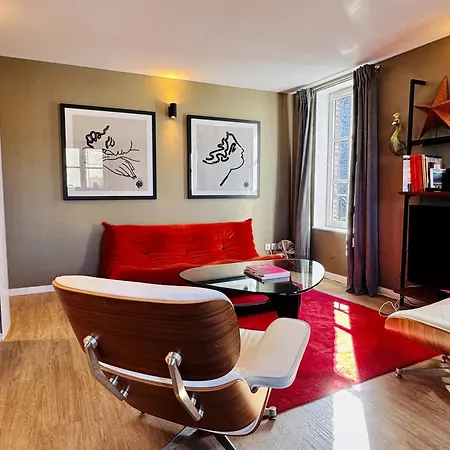 アパート La Petite Adresse Du 10honfleur *