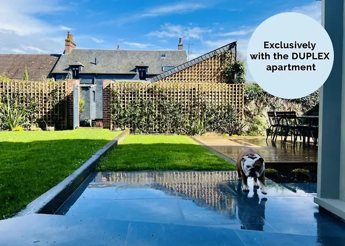 公寓 La Petite Adresse Du 10honfleur 翁弗勒尔